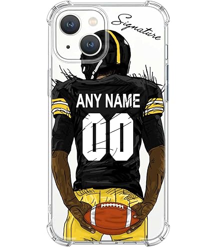 cover per telefono con stampa di calcio per iphone 15 14 13 12 11 xs xr x 7 8 plus pro | Più Acquisti, Più Risparmi