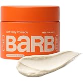 Barb Soft Clay Pomade for Women &amp; Men, Medium Hold Hair Pomade Styling Clay | Works for Thin or Thick Hair, Non-Sticky, Water-Based, Fragrance Free, 2 oz