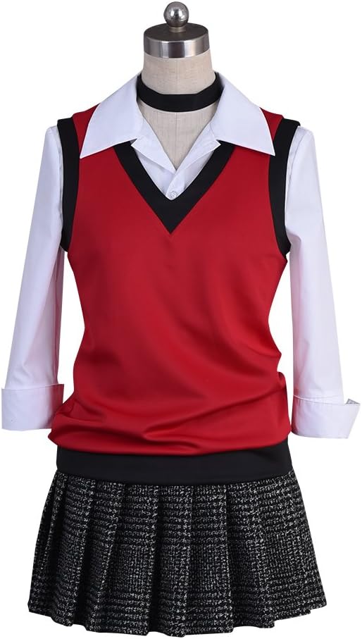 starfun Kakegurui Compulsive Gambler Ikishima Midari Cosplay Costume Hyakkaou Private Academy School Uniform Dress