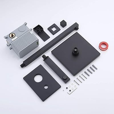 Buy Kes Tub And Shower Faucet Set Shower System Matt Black Shower Tub Faucet Rain Shower Head Xb6233 Bk Online In Kazakhstan B0823hbh6k