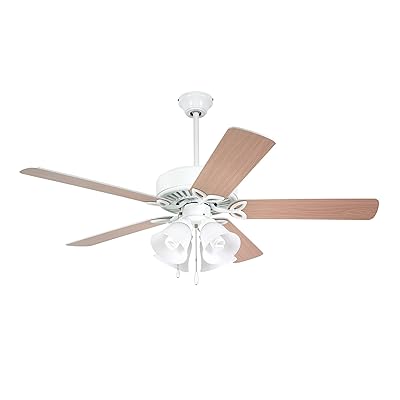 Buy Emerson Ceiling Fans Cf711ww Pro Series Ii Indoor Ceiling Fan With Light 50 Inch Blades Appliance White Finish Online In Turkey B0014h8pgo