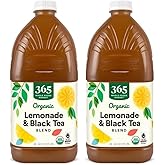 365 by Whole Foods Market, Organic Tea & Lemonade Blend, 64 Fl Oz (Pack of 2)