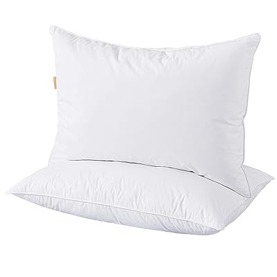 Puredown King Size Goose Down Feather Bed Pillows, Bahrain