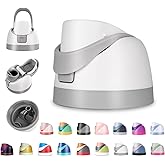 NTIERA Replacement Lid for Owala Freesip,Compatible with Owala Freesip Water Bottle 16oz 24oz 32oz 40oz,Premium Replacement Accessories for Owala Cap,LeakProof,BPA-Free(Ash White)