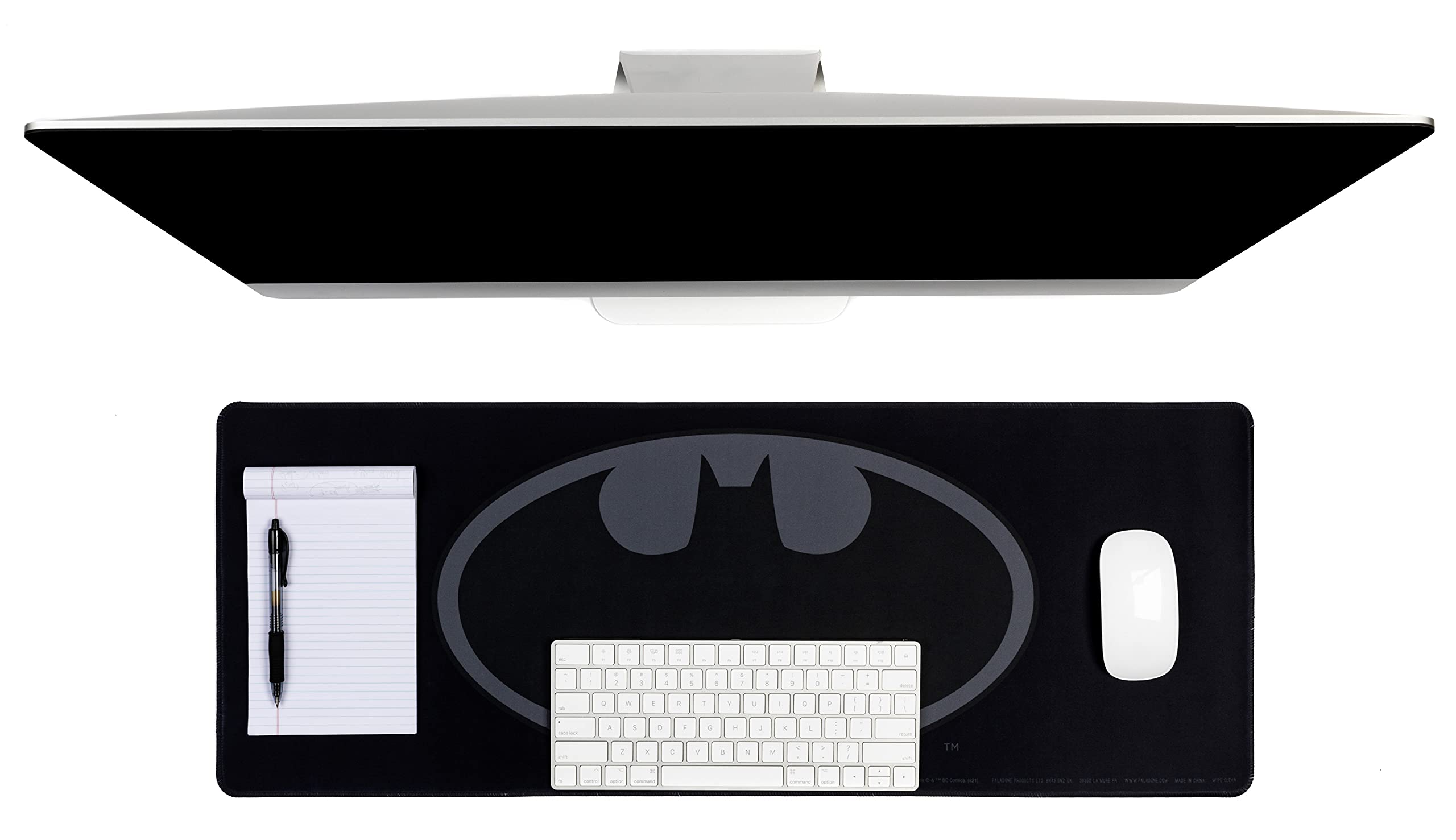 Batman Gaming Desk Mat 40 x 80 Centimeter, Office Desk Blotter Laptop Mat for Office and Home