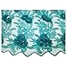 LaceQin 5 Yards 3D Swiss Yarn Lace Wedding African Lace Fabric French Royal Lace Fabric (Green)