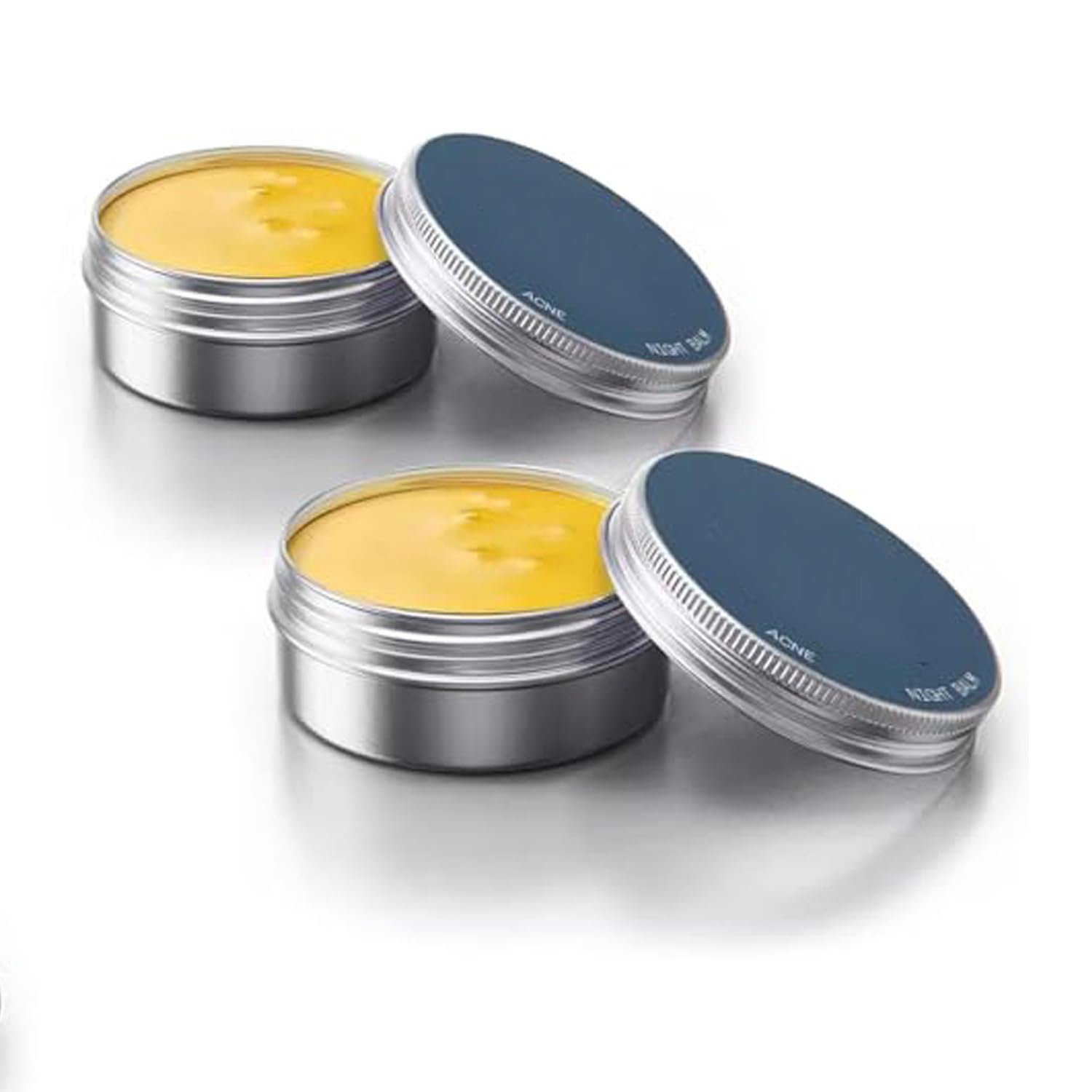 Photo 1 of 2 Pcs Organics Acne Balm and Face Cream Set, Skin Nourishing and Clearing Cream for Man, Acne Remove Skin Care