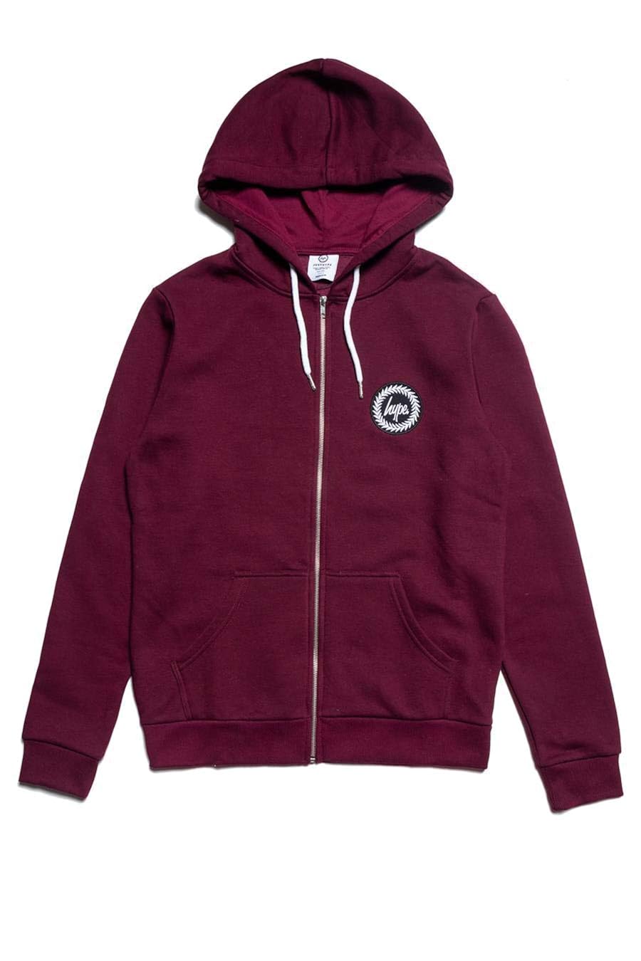 Hype burgundy hoodie Clearance