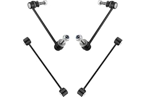 WEDOAUTO 4Pcs Front Rear Stabilizer Sway Bar end Links Fit For Chrysler 300 2005-2019, For Dodge Challenger 2008-2019, For Dodge Charger 2006-19, For Dodge Magnum 2005-08 Replace# K80262 K80263 K7470