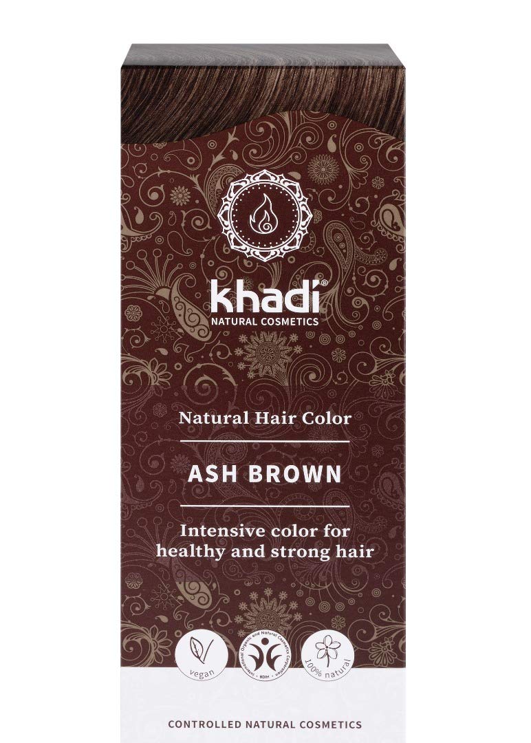 Khadi Natural Hair Colour ASH BROWN 100g Amazon.co.uk Health