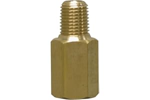 Winters SSN Series Air Brass Snubber, 10000 psi, 1/4" NPT Male x 1/4" NPT Female