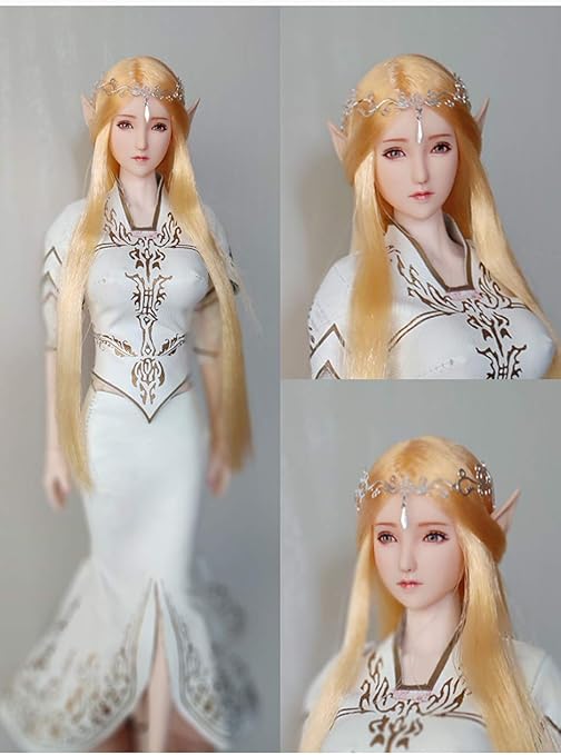 Amazon Com 1 6 Scale Action Figure Female Elf With Detachable