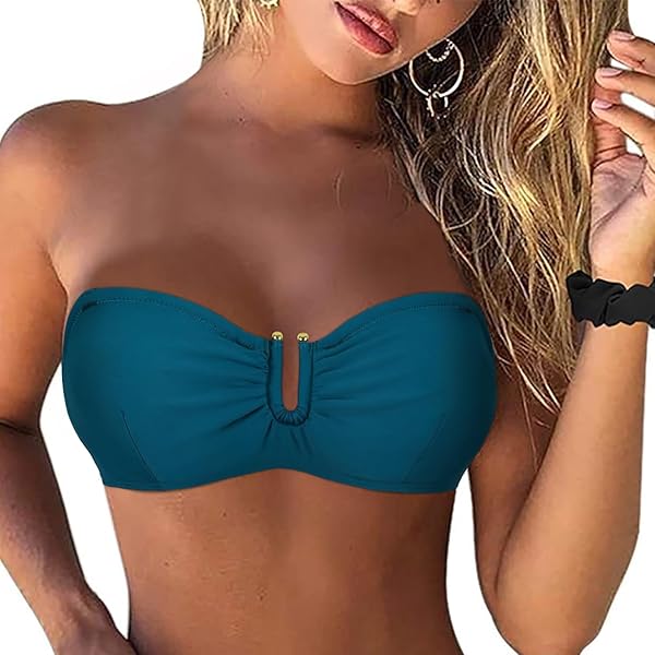 underwired strapless bikini