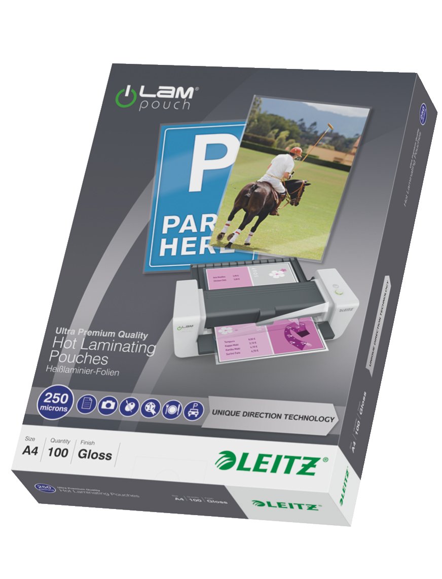 Leitz 7484-00-00 Binders, Laminating Devices and Accessories Laminating Case A4 UDT Pack of 100
