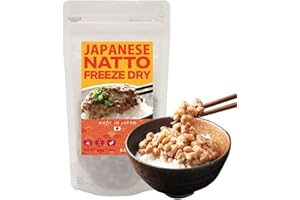 BAYU STORE Japanese Natto Freeze Dry Fermented Soybean, Made in Japan, 3.5oz(100g)