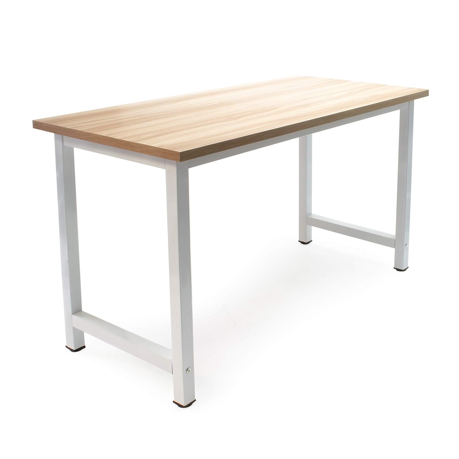 Escritorio 120x60x74cm Marrón Mesa oficina ordenador comedor Metálica