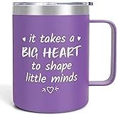 Teacher Gifts for Women, Teacher Appreciation Gifts from Students for Valentine's Day Birthday, Stainless Steel Tumbler Coffee Mug Cup, for Christmas, Graduation, Appreciation Week, Thank You Gift