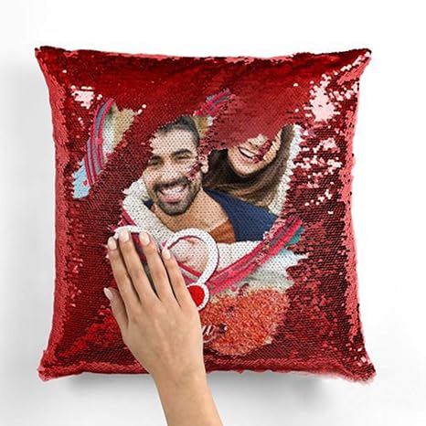 Buy Mukesh Handicrafts Personalized Magical Cushion With 1 Photo