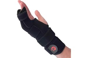 Pinky Finger Splint Boxer Fracture Brace | Ulnar Gutter Splint Hand Brace | Ring & Little Finger Splints | Broken Metacarpal 