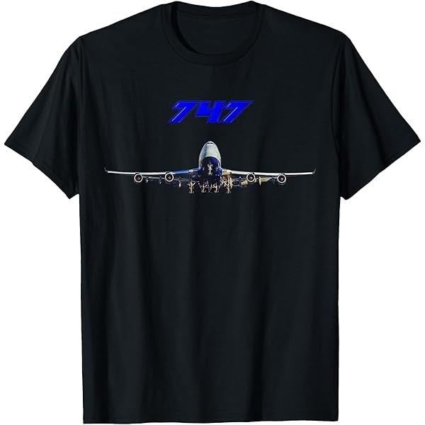 Amazon.com: B-777 Aircraft blueprint T-Shirt : Clothing