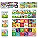 PlayShire Soft Books (0-3Yrs). Activity Crinkle Books, Non-Toxic Cloth Books Set for Newborns, Infants & Toddler Toys. Interactive Baby Girl & Baby Boy Toys Box. Baby Toys - 6 Books