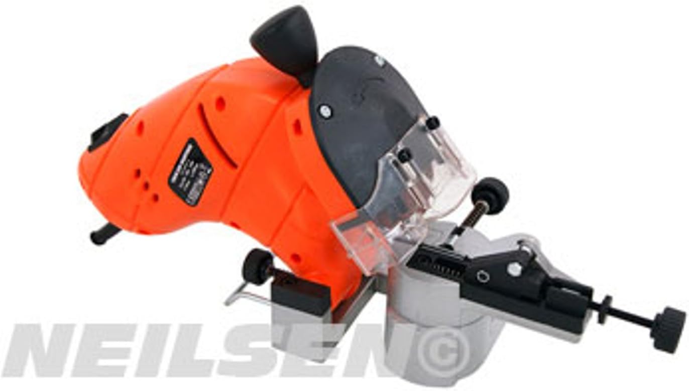 Neilsen CT2912 Electric Chainsaw Blade Sharpener - 230V, 130W, 50Hz, Silver - Image 3