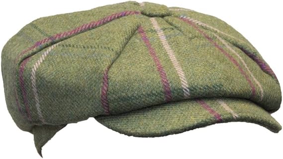 ladies tweed baker boy cap