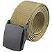 squaregarden Men's Nylon Webbing Military Style Tactical Duty Belt