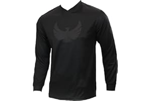 PHX Helios Phantom Jersey Unisex Mountain Biking, ATV/UTV Riding MX Motocross Racing Outdoor Activities Shirt for Men & Women