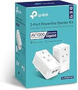 TP-Link TL- AV1000 Powerline Adapter Kit 2-Port Gigabit Passthrough view 6