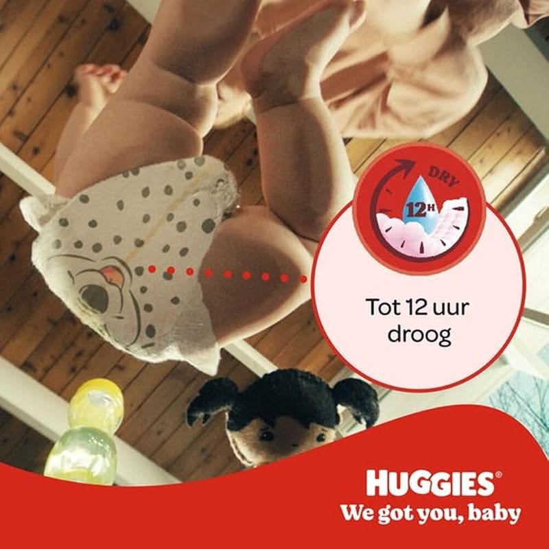 - Little Movers - Couches bébé taille 3 (4-9kg) - Absorbtion rapide, Pas de Fuite, jusqu'à 12h au Sec - Confort & Protection - Ceinture extensible ultra douce - Pack 1 mois 168 Couches
