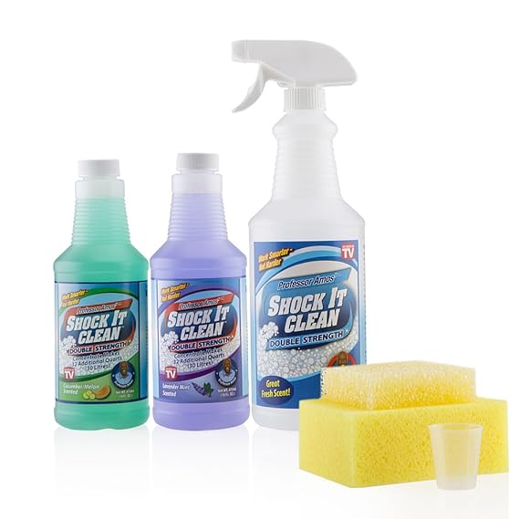 Professor Amos 6pc Shock It Clean Double Strength Multipurpose Cleaning