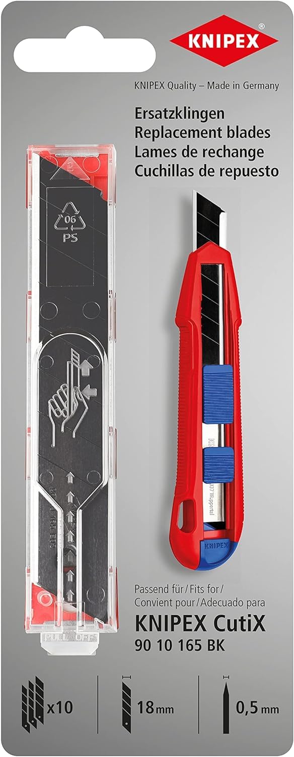 KNIPEX Spare Blade for 90 10 165 BK (10x), 90 10 165 E02