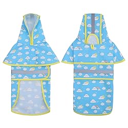 HDE Dog Raincoat Jacket Reflective Adjustable