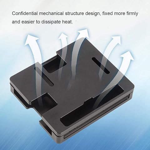 Conjunto de Caja de Refrigeración de Caja Negro 14 Mm/0.6in Para Raspberry Pi 3 Modelo a + Metal Enfriamiento CNC Caja de Disipador de Calor de Carcasa Ultrafina Delgada Computadora Electrónica Negra