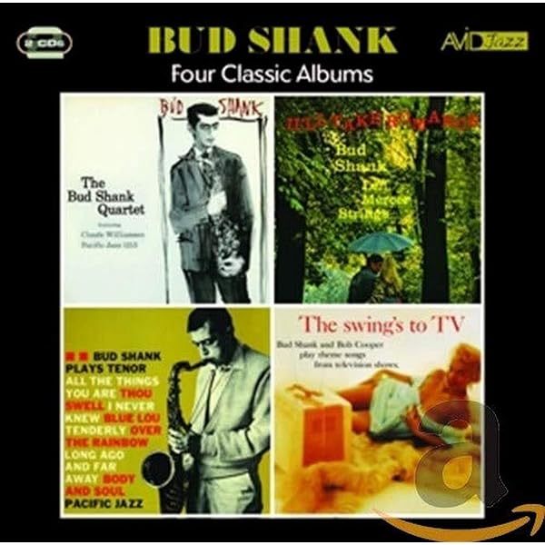 ジャズレコード　バド・シャンク　2LPセット Bud Shank, Buddy DeSylva, Harry Akst, Hoagy Carmichael
