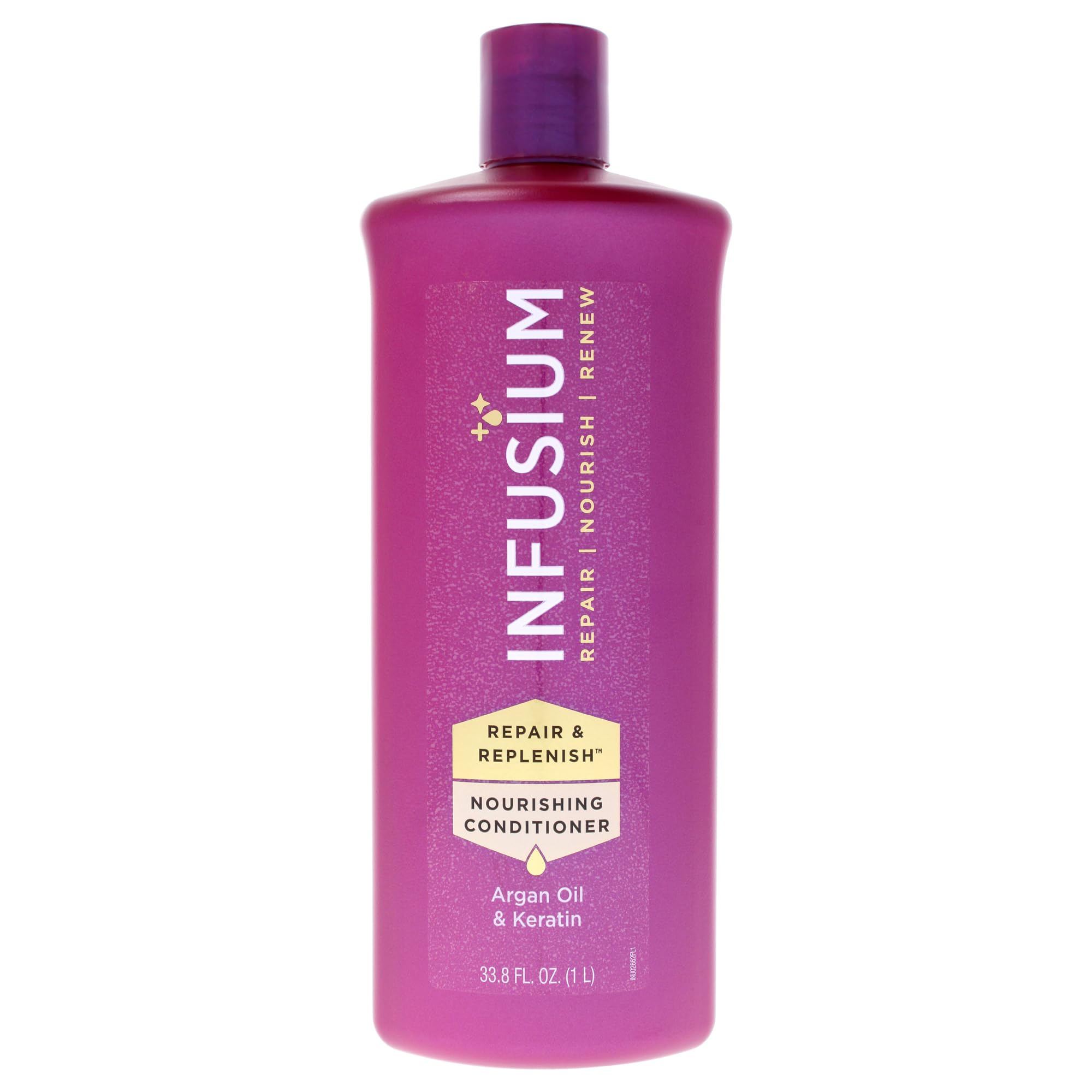 Photo 1 of *BUNDLE OF 2* Infusium Repair and Replenish Nourishing Conditioner - Hair Conditioner with Keratin, Argan Oil, and Ceramides - Suitable for All Hair Types - 33.8 oz