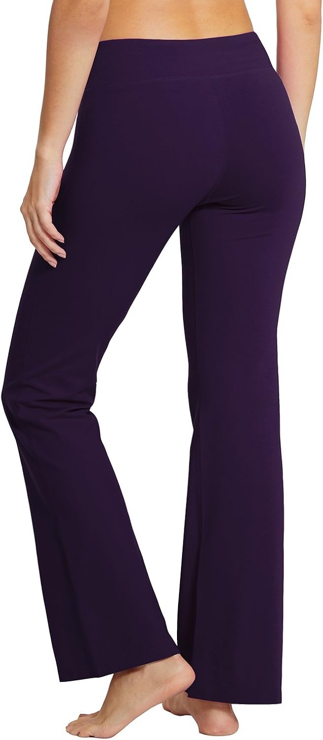 bootleg sports trousers