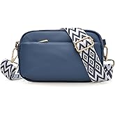 Small Crossbody Bags for Women Vegan Leather Purses Shoulder Handbags with Adjustable Strap