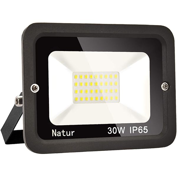 50W LED Foco exterior 3000K Blanco cálido Impermeable IP65 ...