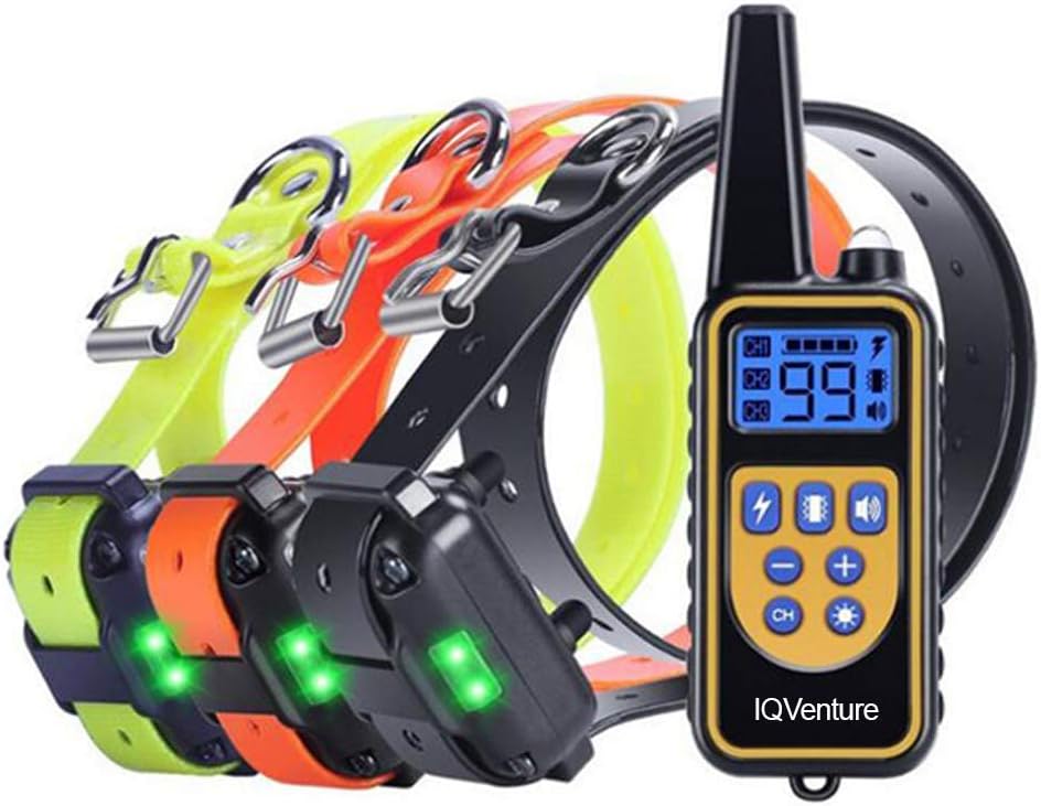 Reviews IQVenture Dog Training Collar,Long Range 2600ft Rechargeable