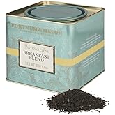 Fortnum and Mason British Tea, Breakfast Blend 250g Loose English Tea in a Gift Tin Caddy (1 Pack)