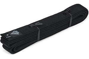 Titan Gear Deluxe Black Belt – Premium 100% Cotton, 11-Stitch Reinforced Martial Arts Belt for Karate, Taekwondo & Judo