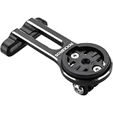 ROCKBROS Bike Computer Mount, Aluminum Out-Front for Garmin and Bryton | Material: Aluminum mount; Fit: Adjustable mini design; Compatibility: Fits 4 cm stems; Garmin/Bryton bases support lights