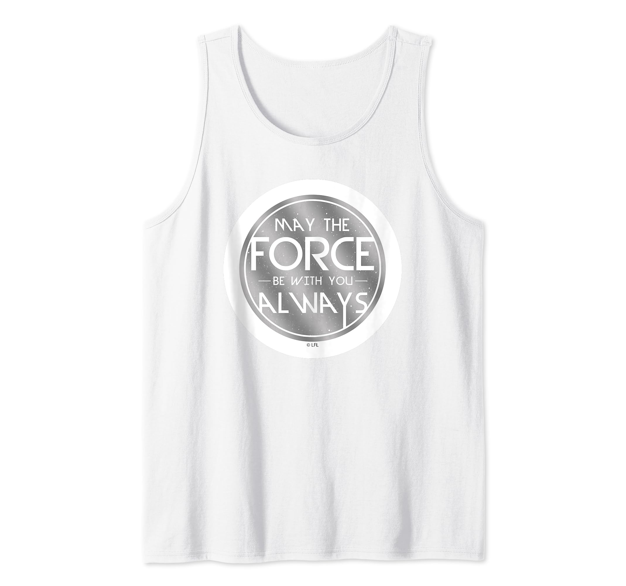 Star Wars Classic May The Force Be With You Always Badge Tank Top