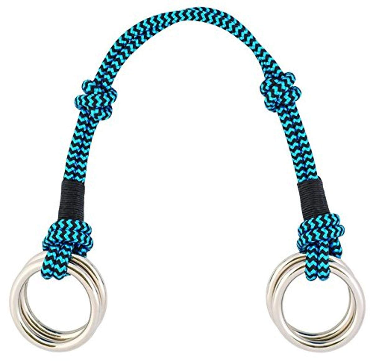 Weaver Leather Justin Dunn Bitless Bridle Nosepiece, Blue/black