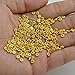 BronaGrand 500pcs Metal Daisy Spacer Beads 4mm for DIY Jewelry Making,Gold and Silver