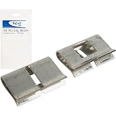 ICC 66 Wiring Block Bridging Clips, Tin-Plated Phosphor Bronze, 100-Pack | U-shaped spring design, quick terminal interconnection, voice and data networks, corrosion-resistant contacts