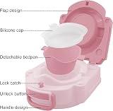 Hibtn Portable Training Potty for Kids Travel Baby Toddler Seat view 4
