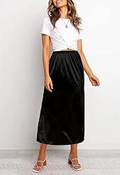 Ellames Women's 2 Pieces Half Slips for Under